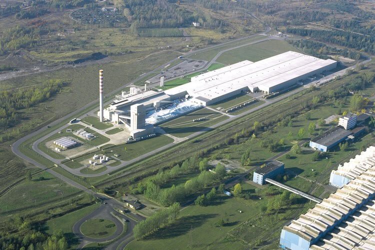 Glass plant in Poland