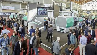 Arburg busy stand at Faku