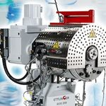 Melt filtration in...