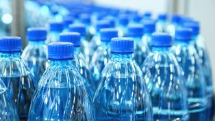 Plastic bottles recycling