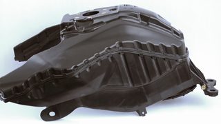 Double-shell, welded moto