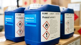 BASF donates over 100 mil