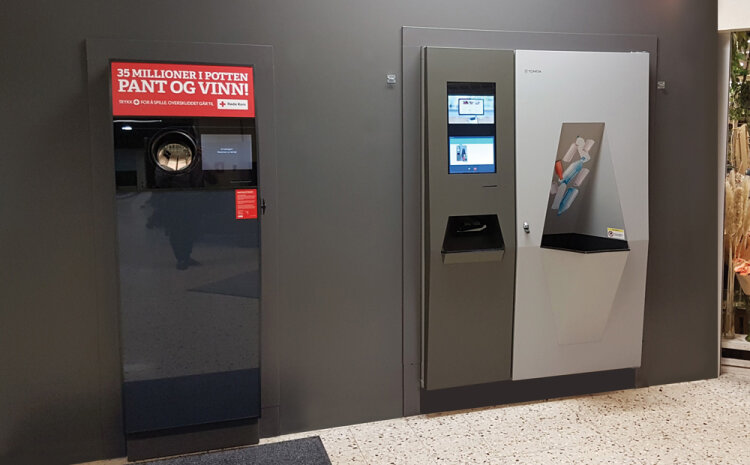First prototype at supermarket Meny Borreveien in Norway