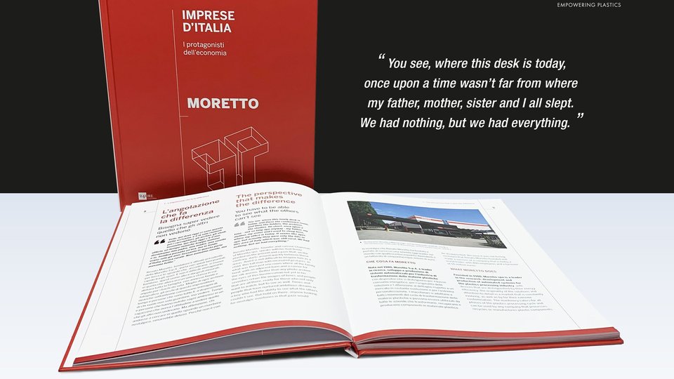 Moretto’s 40 years anniversary book