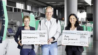 Arburg donates a further 