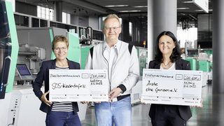Arburg donates a further 