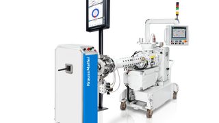 Continuous tube die cente