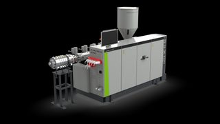 PE pipe production with o