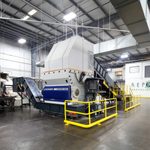 High-tech recycled fiber...