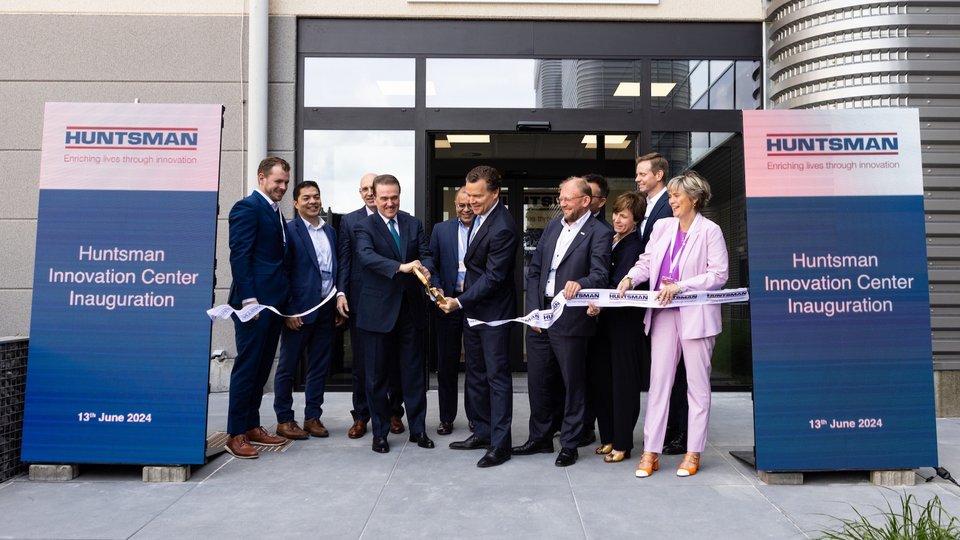 Huntsman inaugurates new innovation center in Tienen, Belgium