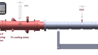 Inline viscosity measurem
