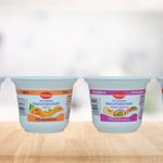 First recycled yoghurt...