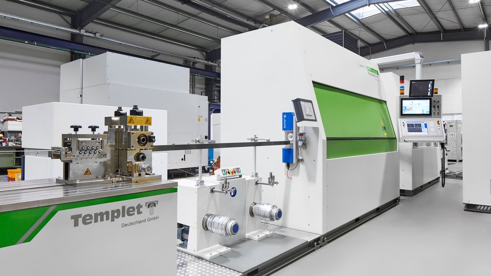 battenfeld-cincinnati and Templet Deutschland supply high-tech plant
