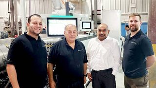 PVC extruder with innovat
