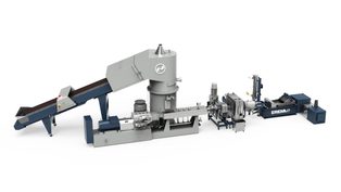 EREMA couples twin screw 
