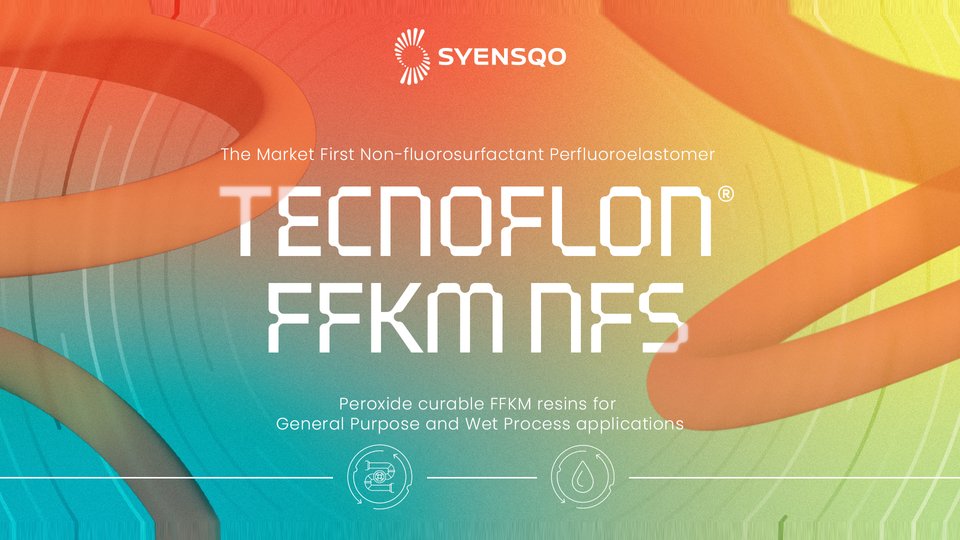 Syensqo expands market-first non-fluorosurfactant perfluoroelastomer portfolio