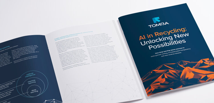 TOMRA’s new eBook explores the role of AI in revolutionizing the global recycling industry.