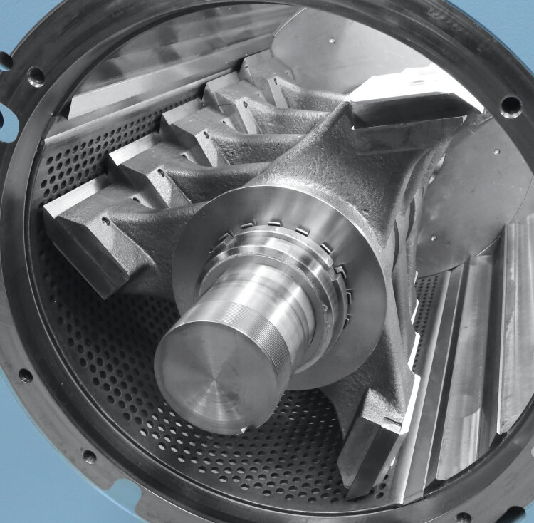 Cutting chamber detail