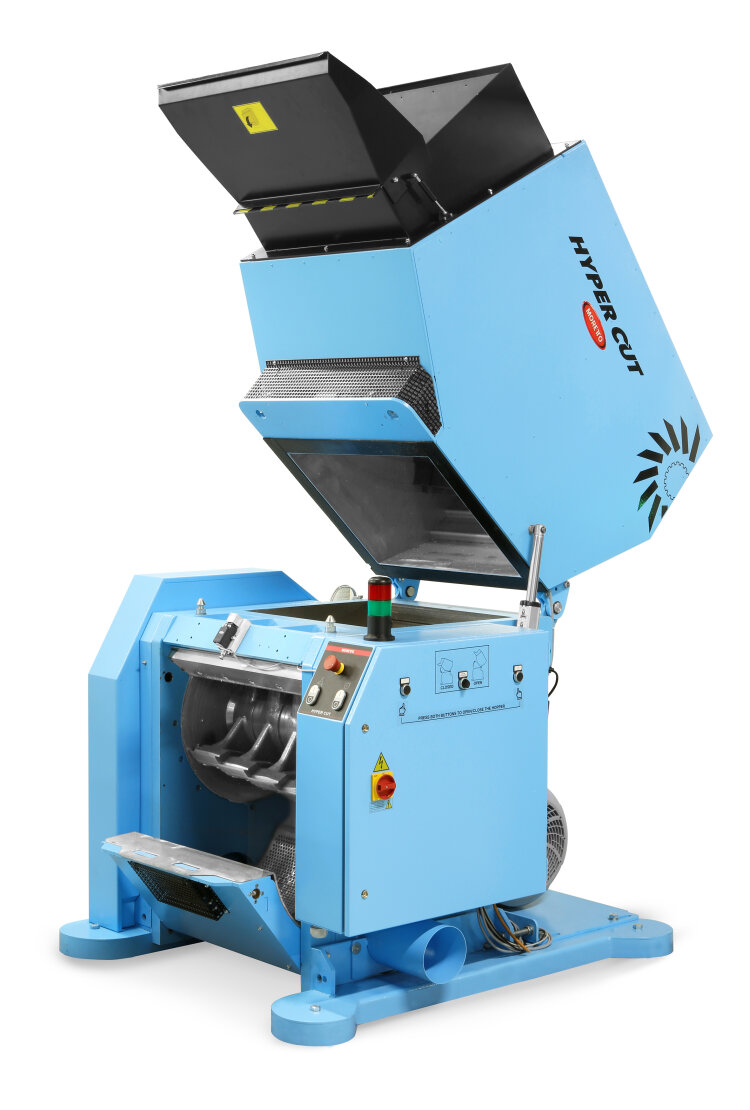 Hyper Cut grinder open
