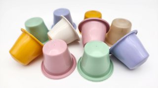 Biodegradable coffee caps