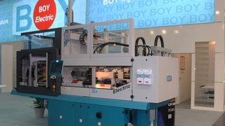 BOY showcases LSR injecti