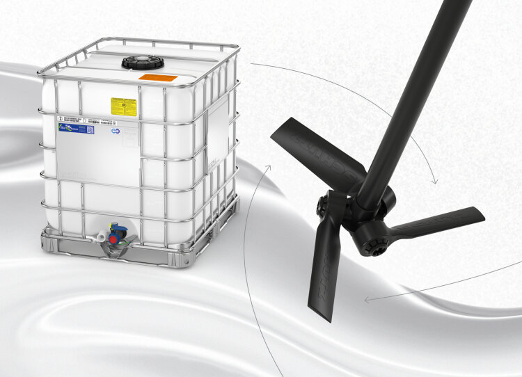 Viscous filling media can be efficiently stirred and homogenised with the Impeller one-way stirrer.