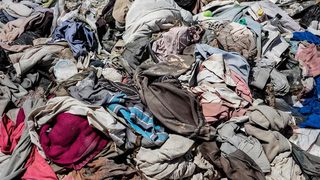 Processing textiles under