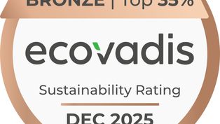 Bronze EcoVadis medal for
