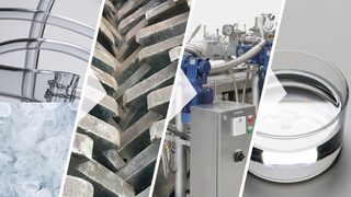 Continuous recycling of s