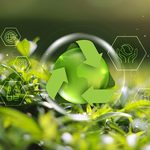Recycled plastics as an...