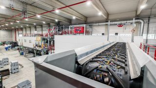 New battery sorting line 