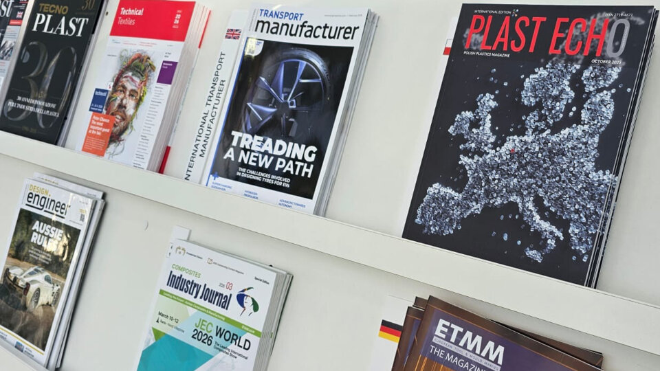 “Plast Echo” magazine showcased alongside international trade publications at JEC World in Paris