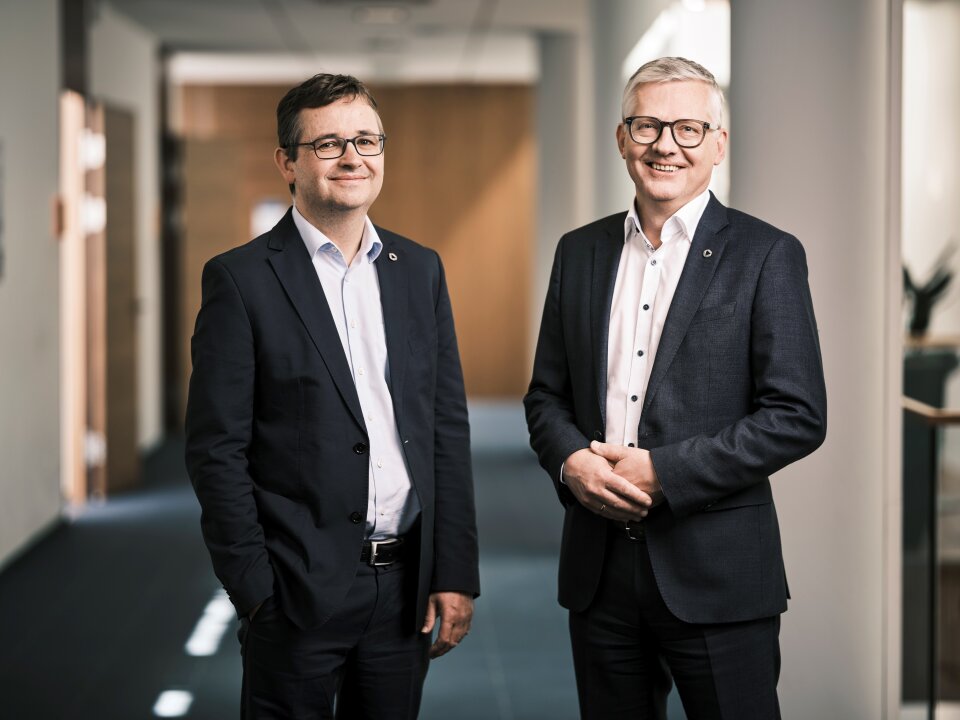Manfred Hackl (CEO) and Horst Wolfsgruber (CFO)