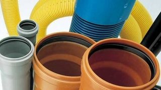 Plastic pipes do not cont