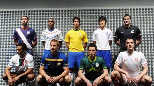 World Cup shirts made out