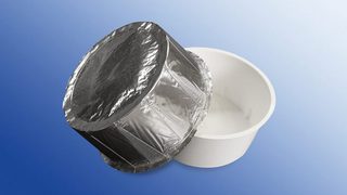 Plastic packaging with du