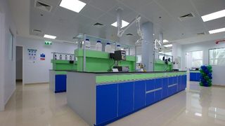 New high-tech lab in the 
