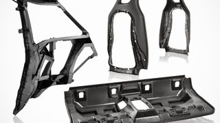 BMW i3 with plastic parts