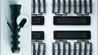 Multi-cavity moulds with 